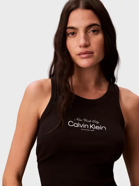 Майка Calvin Klein Jeans черная