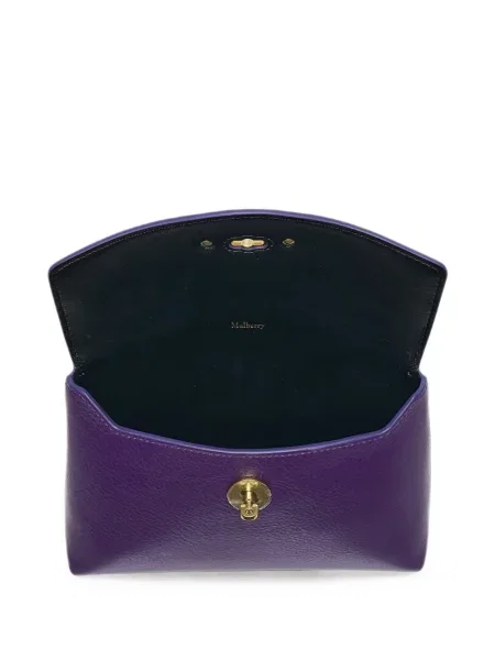 Geantă Mulberry din piele violet