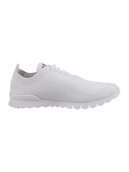 Dzianinowe sneakersy Kiton białe