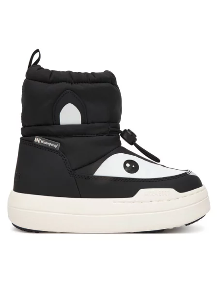 Moon Boot Čizme za snijeg Mb Jr Park Tube Mid Animal Wp S crna