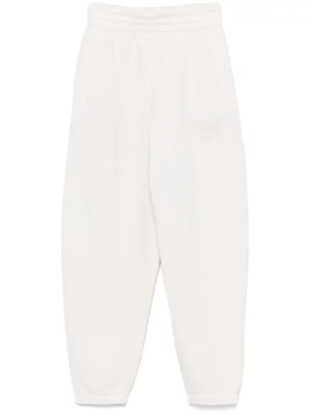 Pantaloni Alexander Wang cu imagine alb