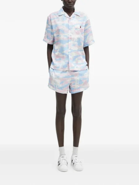 Pantaloni scurți A Bathing Ape® albastru