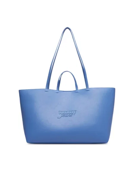 Tommy Jeans Geantă Tjw Must Tote deschis albastru