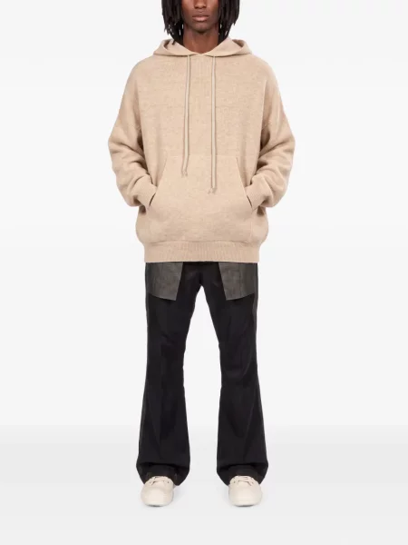 Hanorac cu glugă Rick Owens cu glugă cu cordon