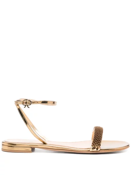 Sandály Gianvito Rossi s flitry zlaté