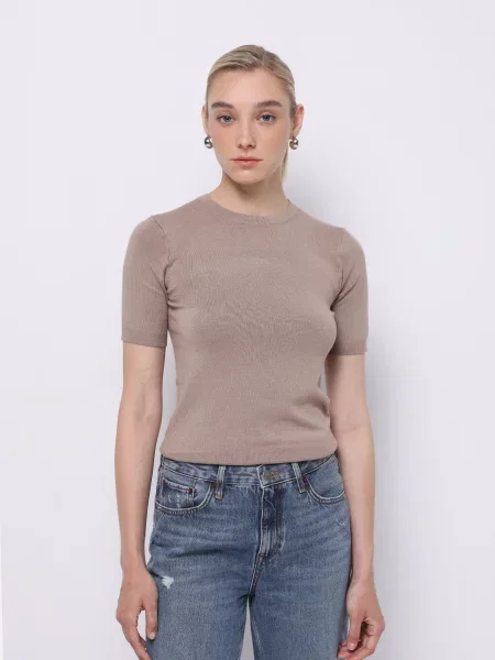 Футболки і поло Colin’s комбінований верх сірий