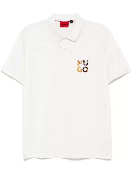 Polo Hugo alb