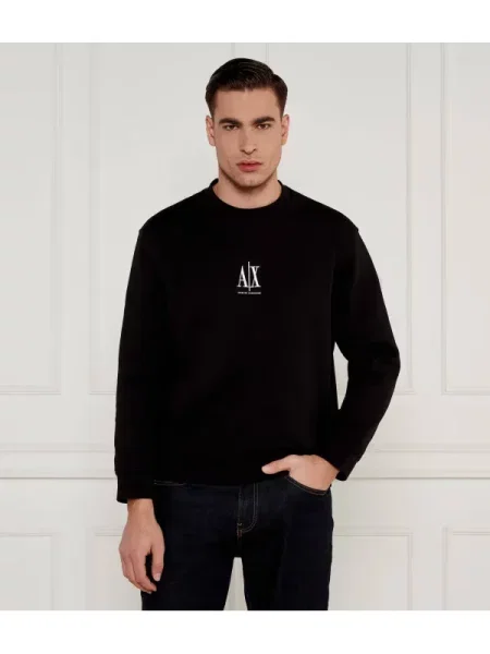 Armani Exchange Pulóver fekete