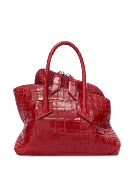 Geantă shopper The Attico roșu
