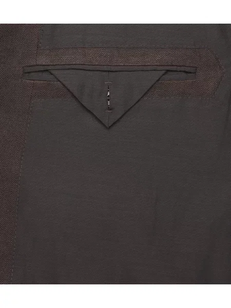 Geacă Zegna de in maro