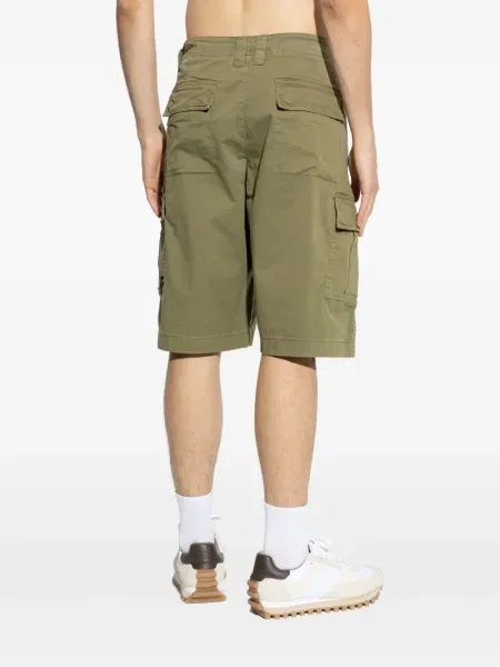 Pantaloni scurți cargo Allsaints verde