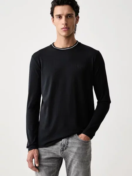 Tricou cu mânecă lungă Karl Lagerfeld