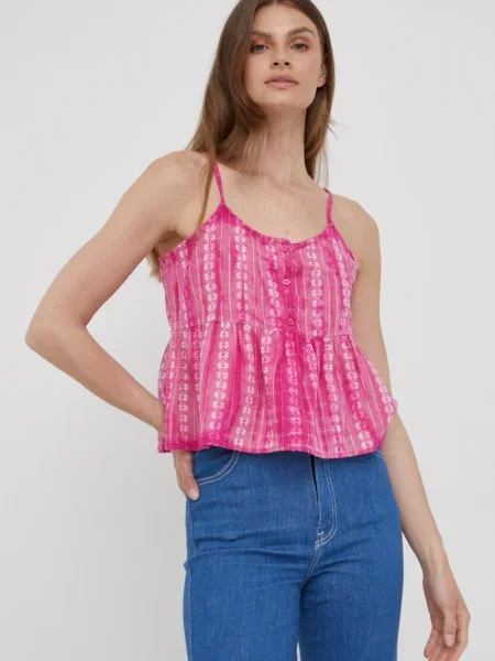 Pepe Jeans bluzka PAM różowa