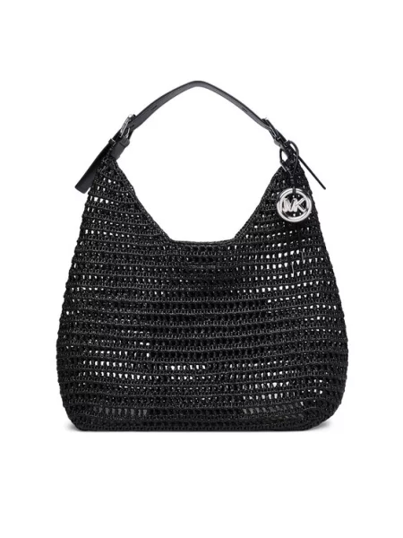 Ročna torba MICHAEL Michael Kors Nolita črna