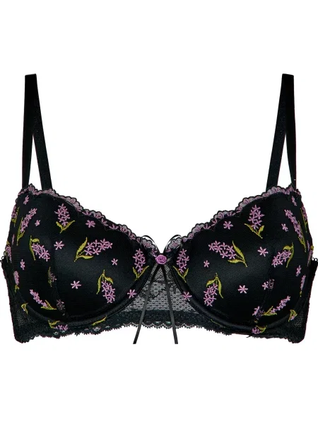 Hunkemöller Sutien verde / lila negru
