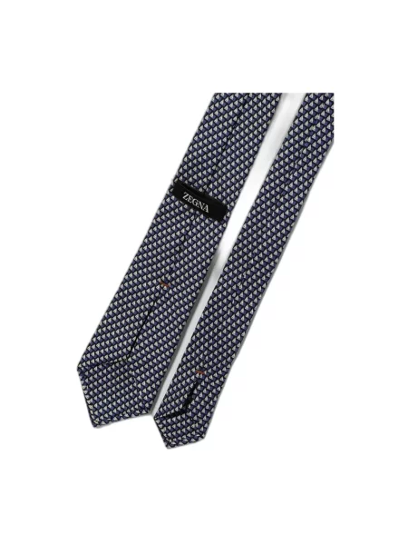 Krawat Zegna niebieski