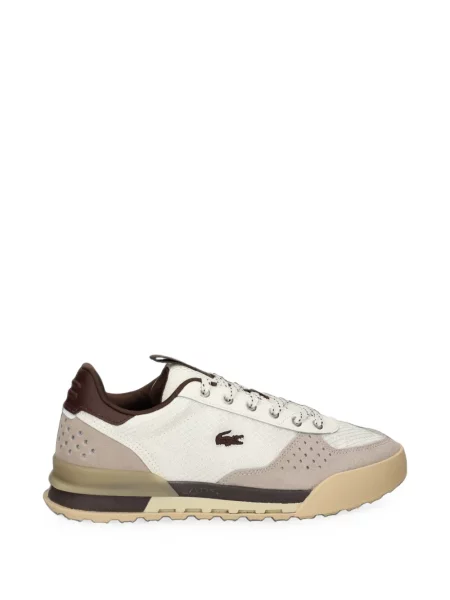 Sneakerși Lacoste plasă alb