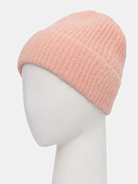 Шерстяная шапка Peak Performance фиолетовая