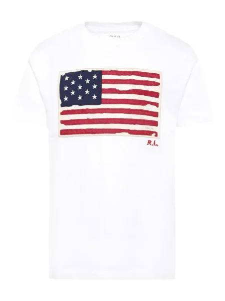 Koszulka polo dziecięca Polo Ralph Lauren biała