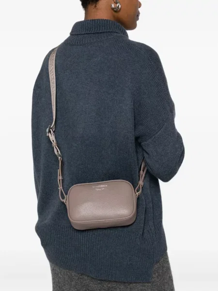 Torbica Emporio Armani s printom smeđa