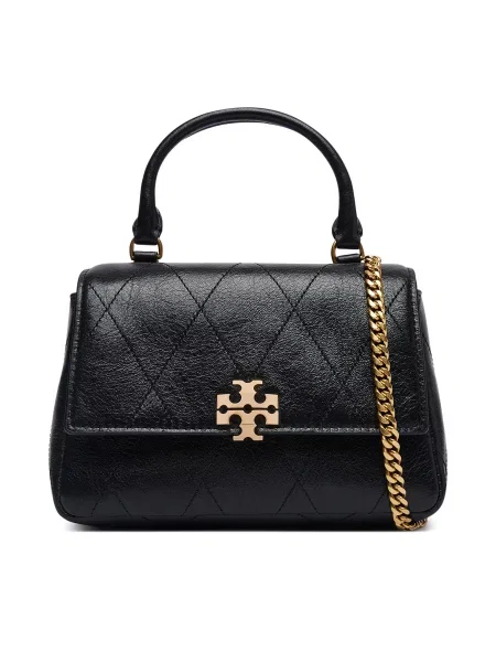 Стьобаний топ Tory Burch чорний