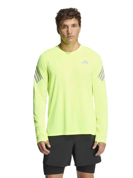 ADIDAS PERFORMANCE Funkčné tričko svetložltá / strieborná