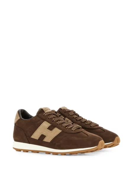 Sneakerși Hogan maro