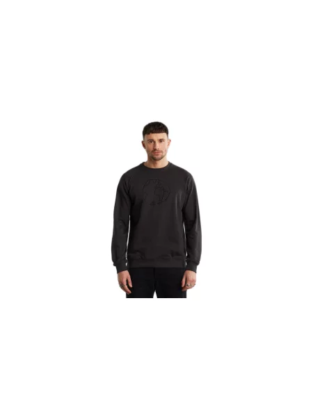 Dedicated Sweatshirt Malmoe Globe Charcoal Mężczyźni Koszulki Dedicated Zielony Size: S szara