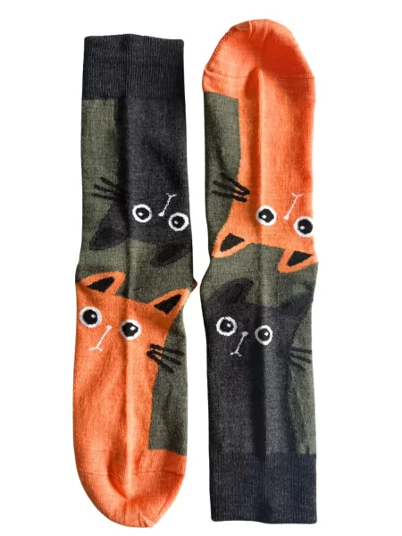 Sokisahtel Șosete TOTO merino wool warm socks with cats mai multe culori