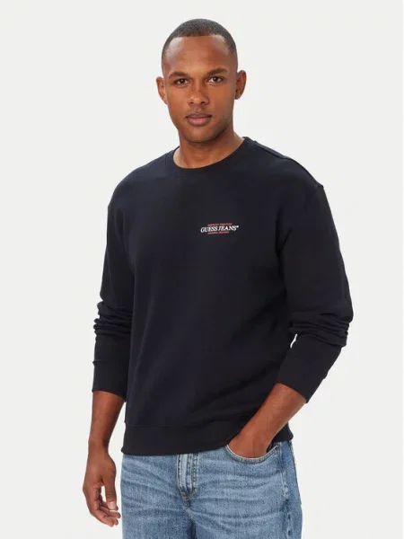 Guess Jeans Pulóver Sötétkék
