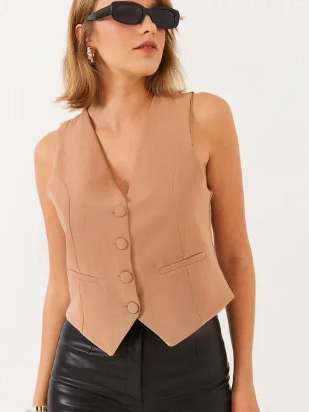 Vestă de costum Bianco Lucci