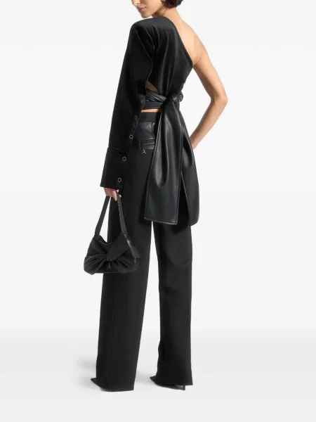 Top Manière De Voir de catifea negru