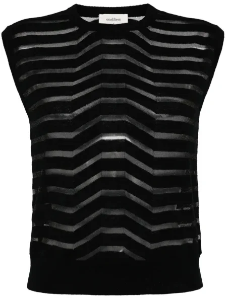 Top Onefifteen tricotate negru