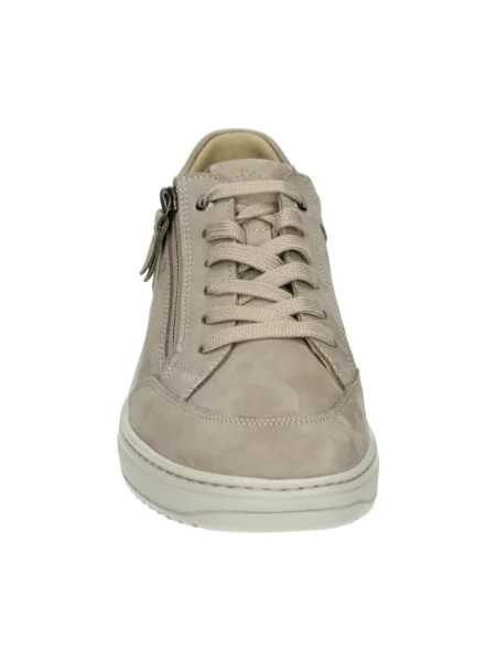 Sneakersy Hartjes z nubuku beżowe
