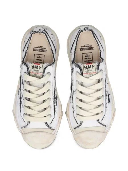 Sneakerși Maison Mihara Yasuhiro din canvas alb