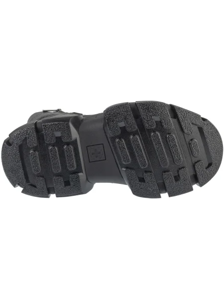 Dr. Martens cizme de piele DMXL Rigger cu platformă negru