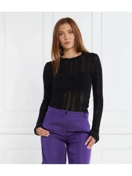 Pinko De lână pulover negru