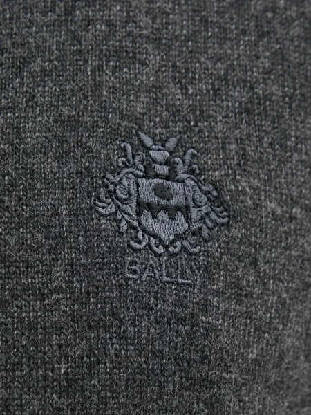 Cardigan Bally cu broderie gri