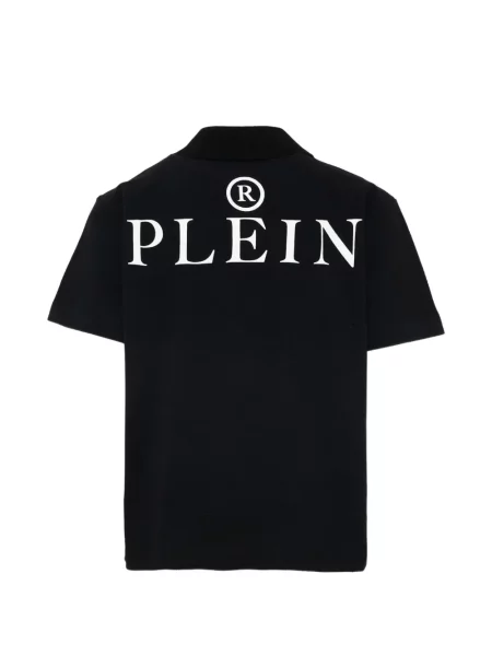 Koszulka polo dziecięca Philipp Plein czarna