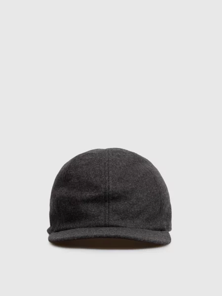 Кепка з вовни Doriani Cashmere сіра