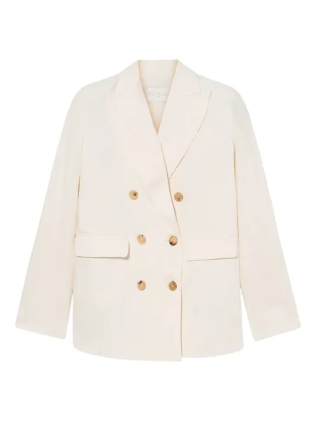 Sacou Brooks Brothers cu două rânduri de nasturi alb