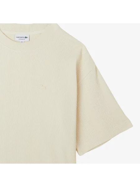 Футболка Lacoste бежевая