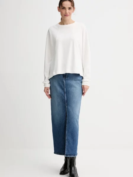 Джинсова спідниця G-Star maxi пряма