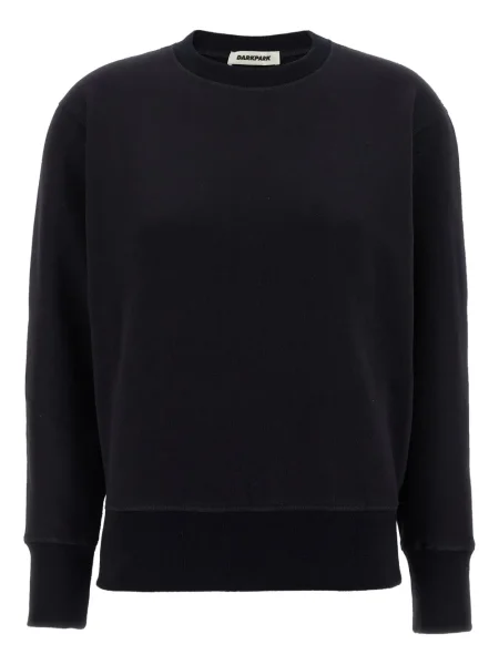 Bluza Darkpark z okrągłym dekoltem niebieska