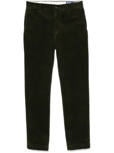 Pantaloni Polo Ralph Lauren de catifea cord gri