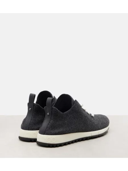 Sneakerși Jimmy Choo gri