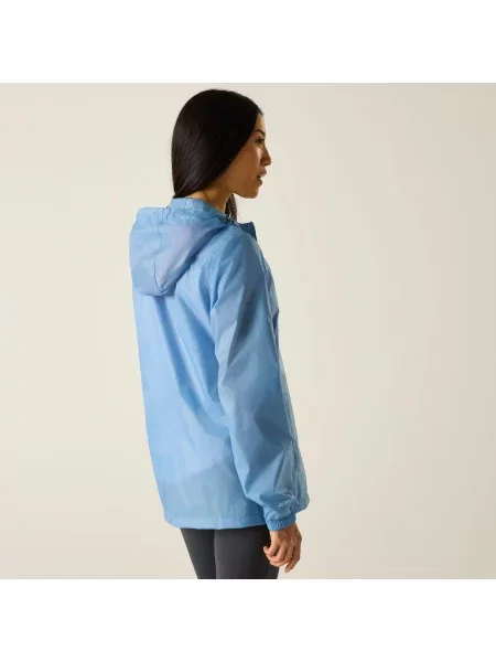 Kurtka trekkingowa Pack It Jacket III kieszonkowa przeciwdeszczowa niebieska