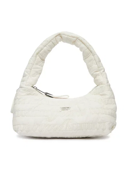 Tommy Jeans Geantă Tjw Icon Aop Shoulder Bag alb