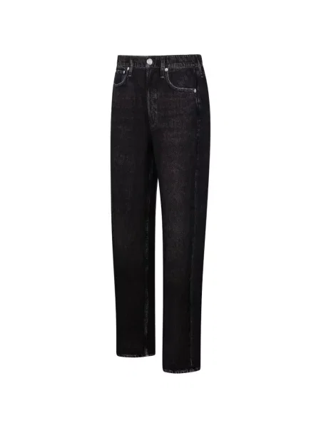 Blugi cu picior larg Rag & Bone negru
