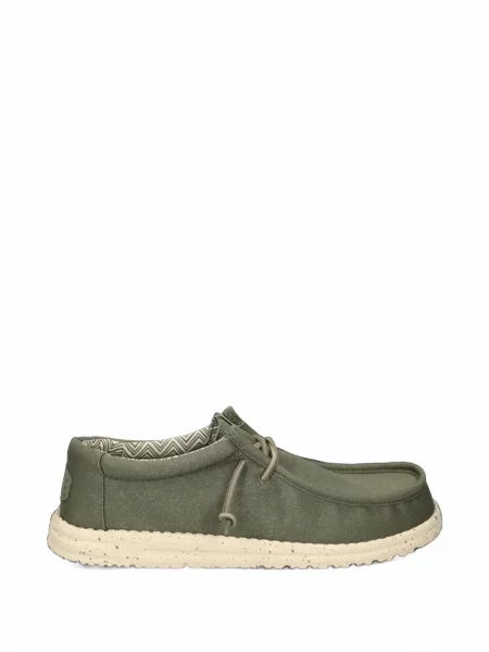 Pantofi loafer Hey Dude verde